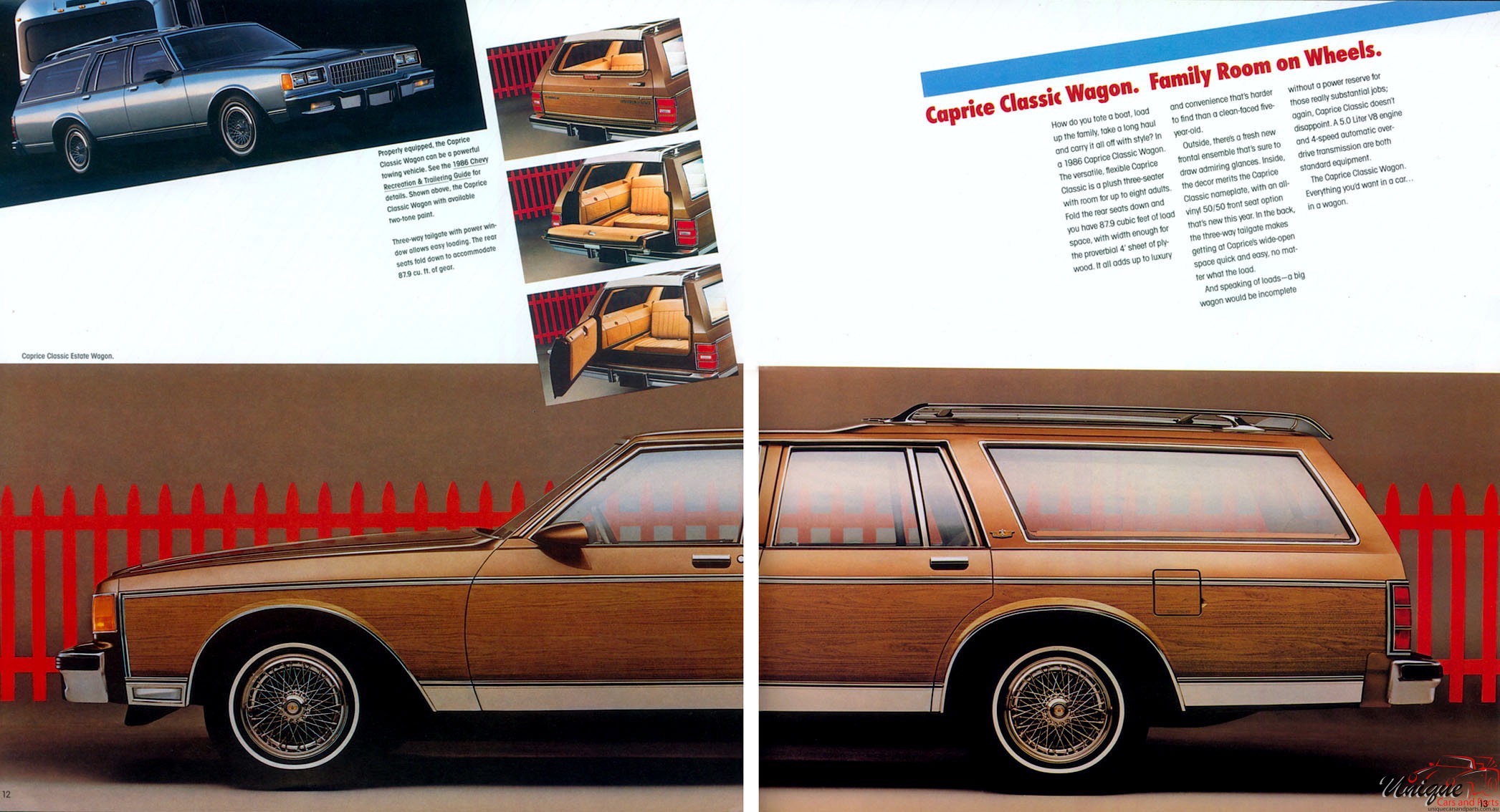 1986 Chevrolet Caprice Brochure Page 10